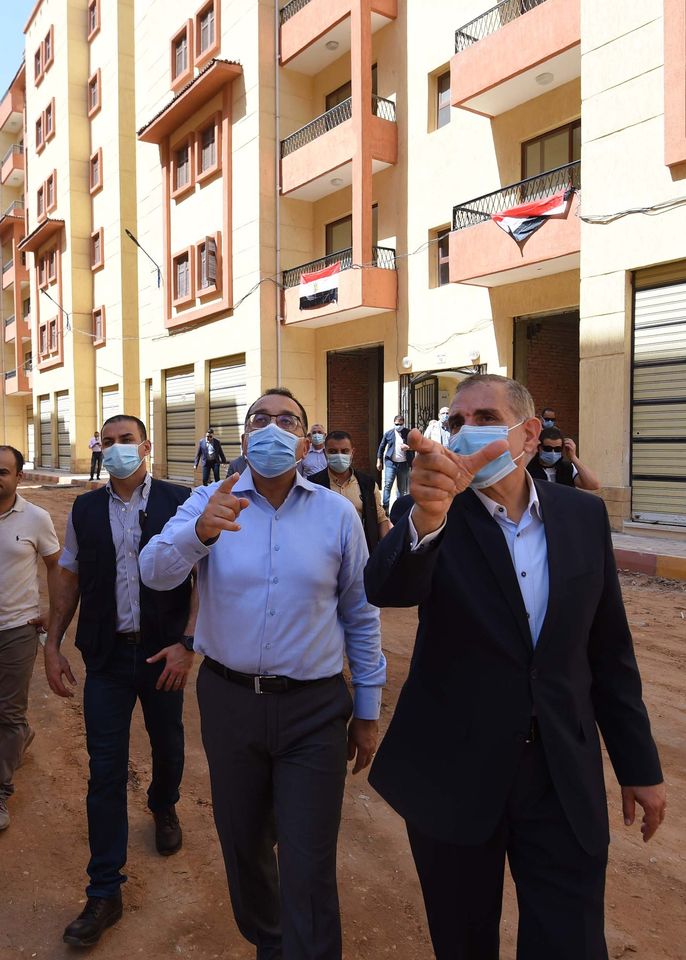 رئيس الوزراء: توفير سكن بديل لقاطنى العشوائيات فى “كفر الشيخ”