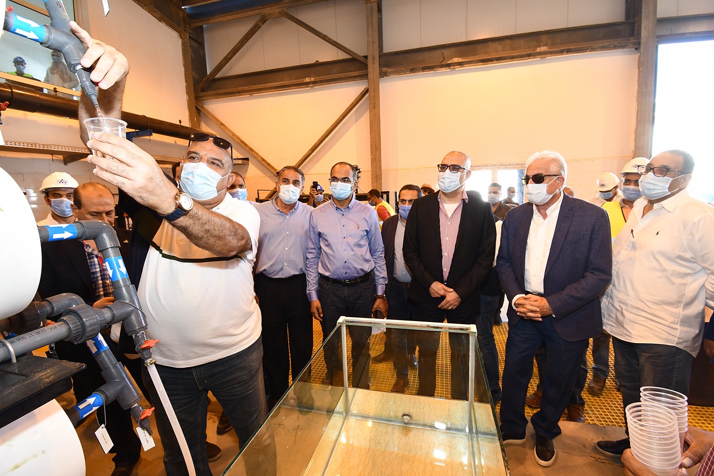 تشغيل محطة تحلية “نبق” فى شرم الشيخ بتكلفة 210 ملايين جنيه