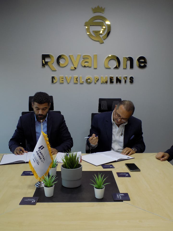 "رويال وان" تتعاقد مع "برايم لإدارة الوحدات الفندقية" فى مشروعها بالعاصمة الإدارية