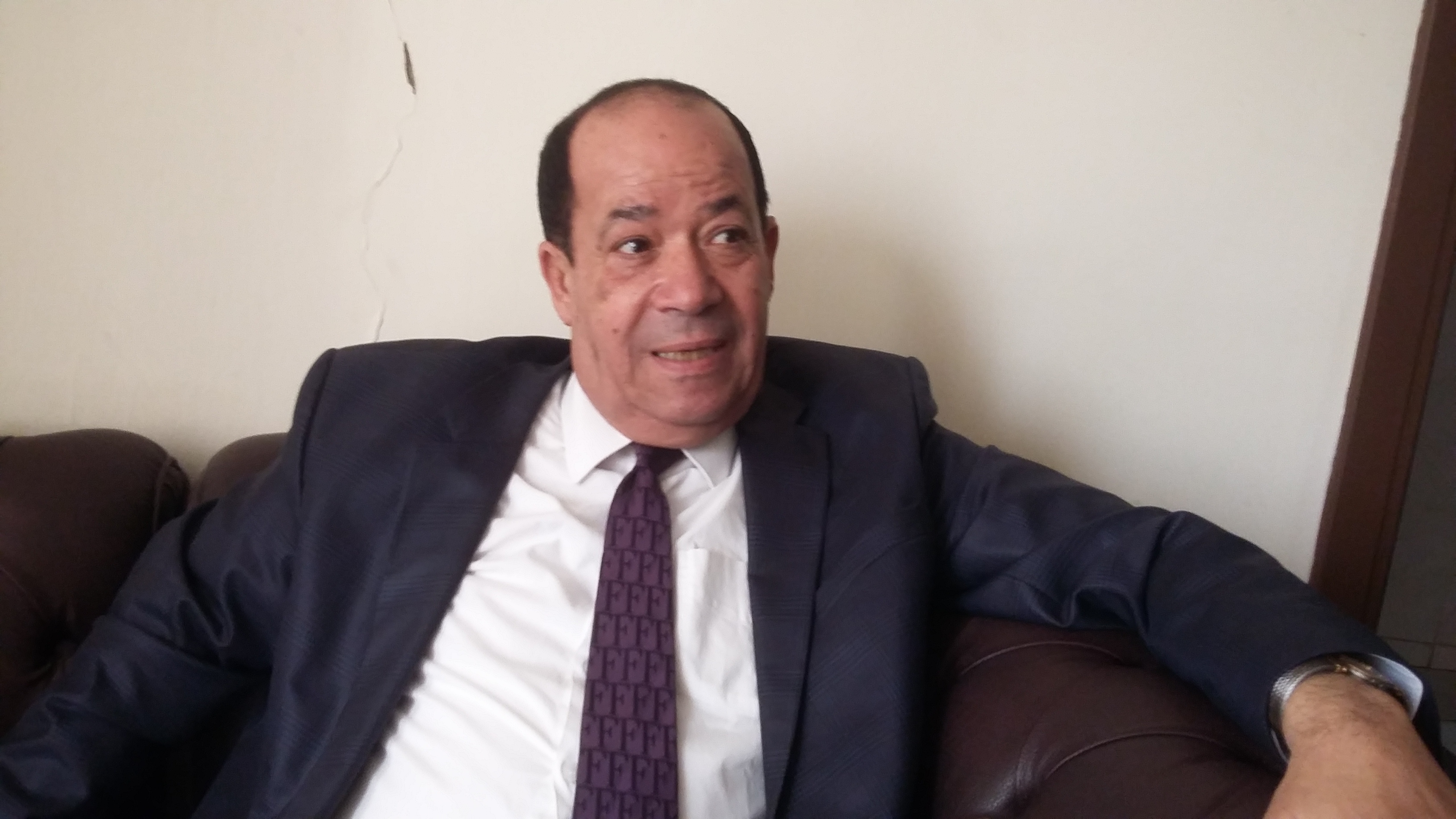 محمد الزينى رئيس الغرفة التجارية بدمياط