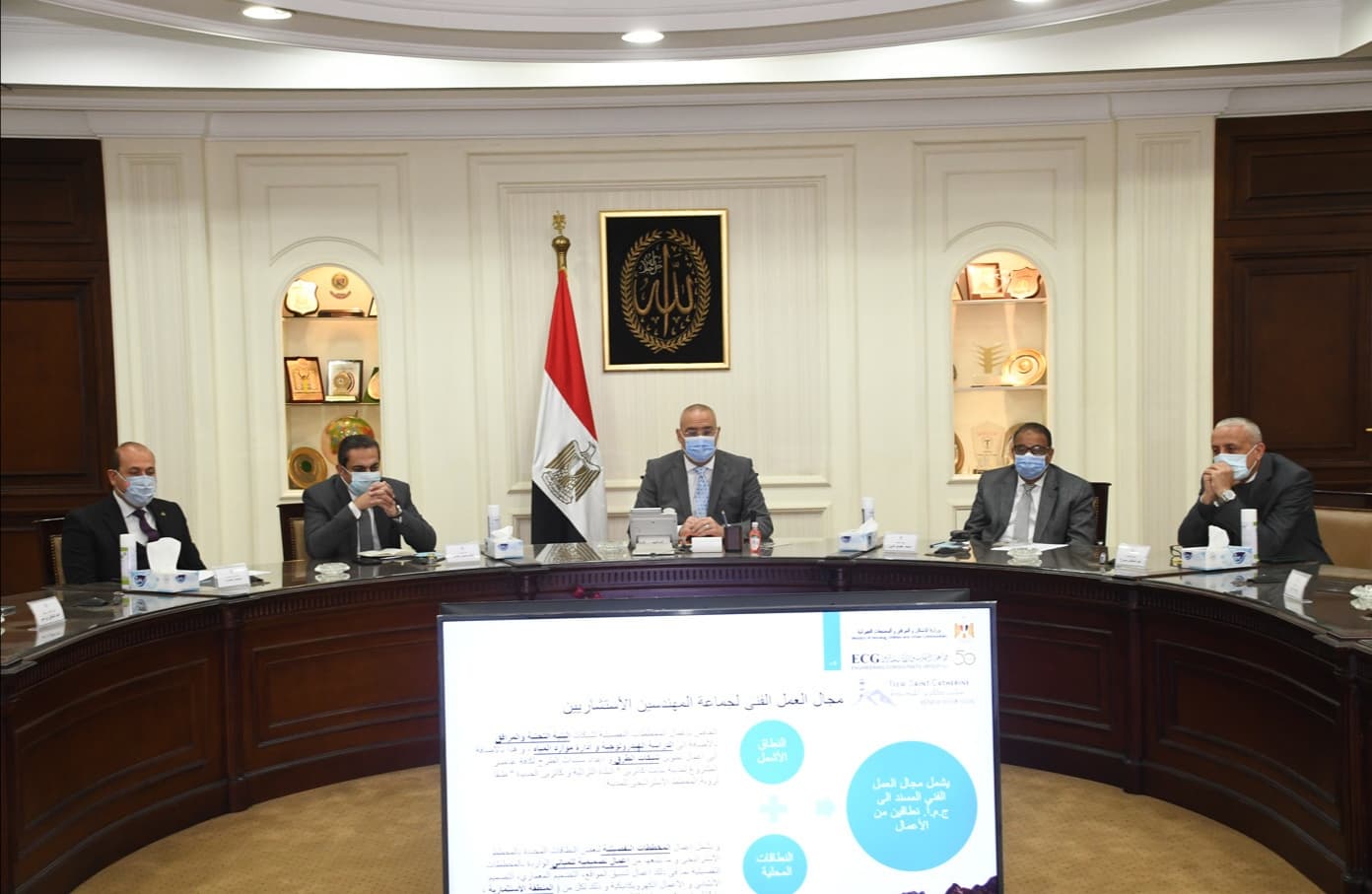 “الإسكان” تجهز الرسومات التنفيذية والجدول الزمنى لمشروع “جبال سيناء” بمدينة سانت كاترين