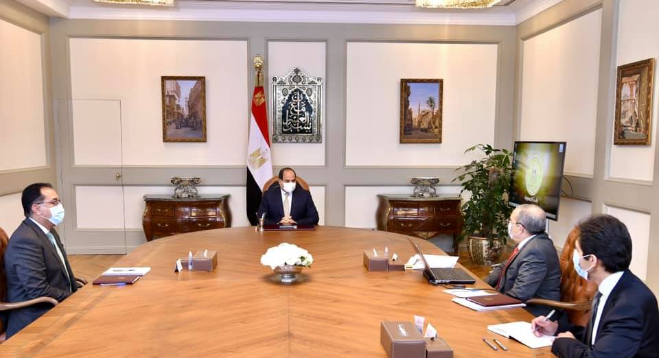 “السيسى” يوجه بتطوير مصانع الانتاج الحربى لتوطين التكنولوجيا الحديثة في مصر