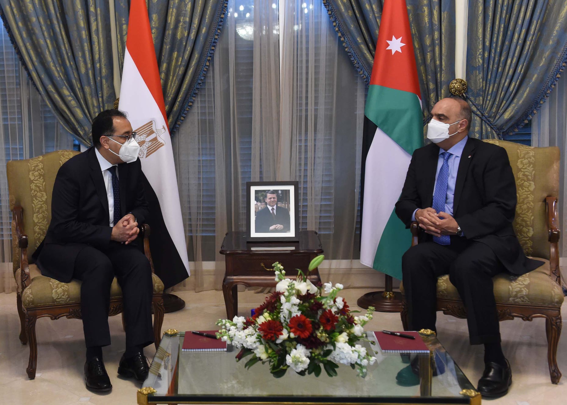 مصر والأردن يوقعان 7 وثائق لتعزيز التعاون المشترك بين البلدين