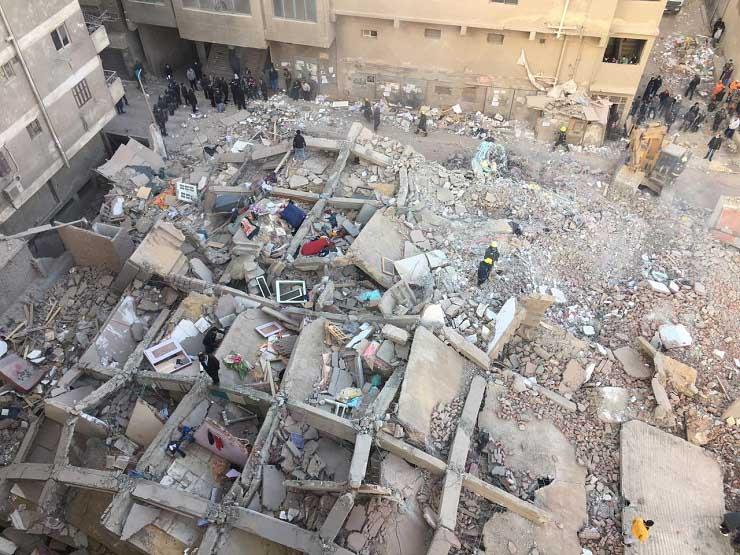 بعد انهيار عقار جسر السويس....مجلس الوزراء يشكل لجنة لفحص المبانى بالمنطقة