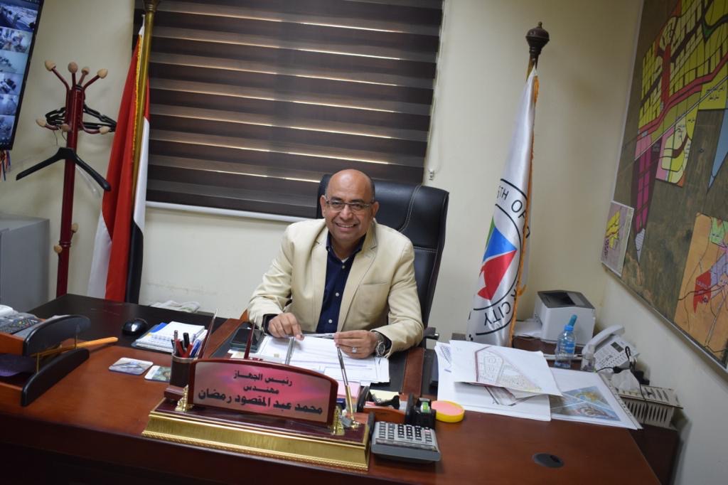 محمد عبدالمقصود رئيس جهاز تنمية مدينة أكتوبر الجديدة