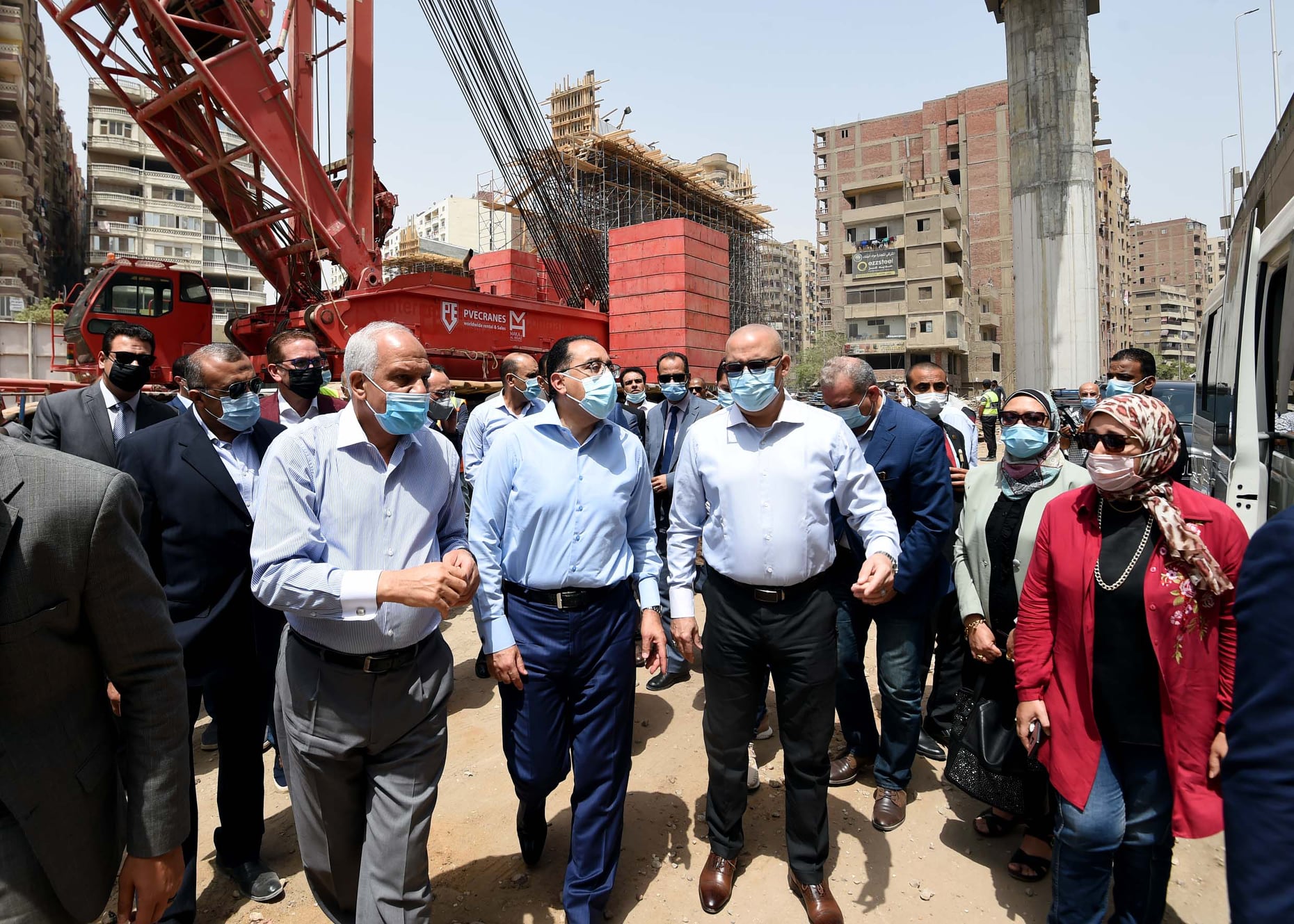 100 مليون جنيه تكلفة تنفيذ محور محمد أنور السادات فى “الجيزة”