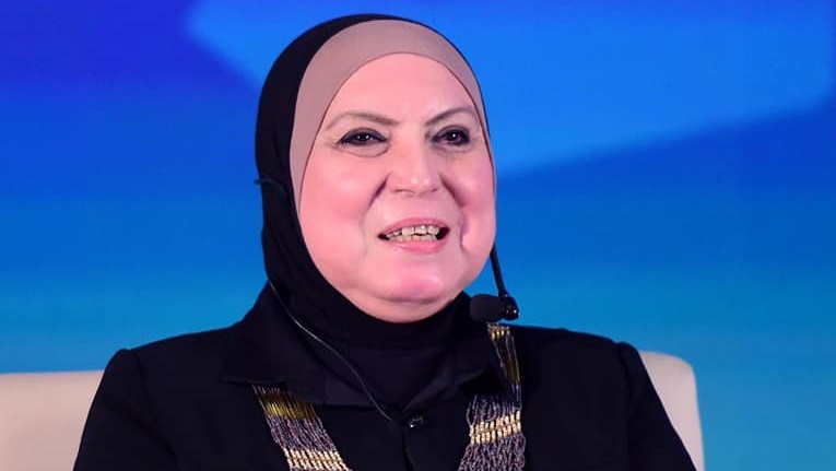 وزيرة التجارة والصناعة نيفين جامع