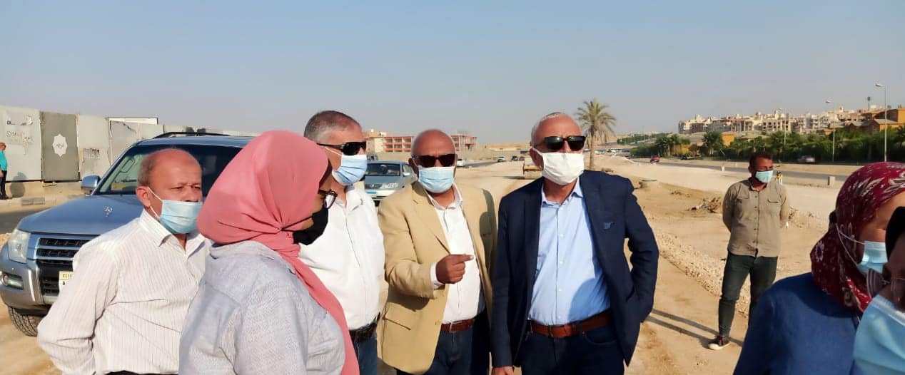 جولة تفقدية لمسئولى "الإسكان" لمتابعة أعمال التطوير بالقاهرة الجديدة