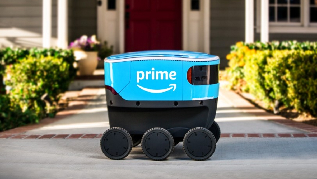 "أمازون" تخطط لتطوير تقنية جديدة لمركبات التوصيل ذاتية القيادة