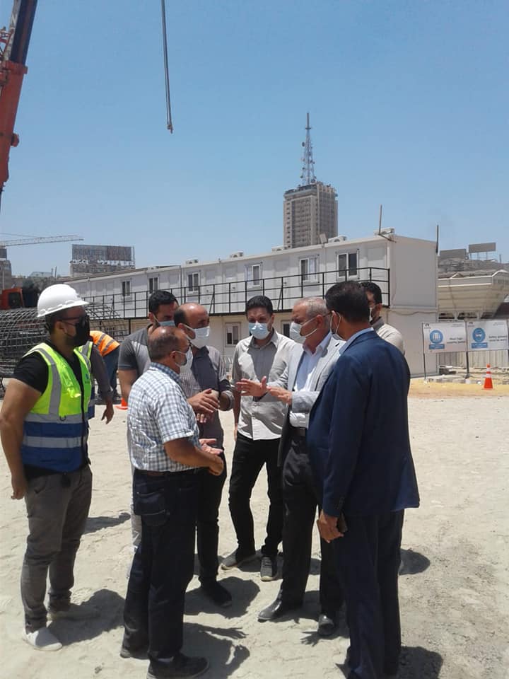 وفد وزارى يتفقد تشطيب وحدات أبراج الإسكان البديل والبرج الاستثمارى بـ"مثلث ماسبيرو"