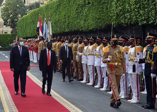 مدبولي يستقبل نائب رئيس جمهورية جنوب السودان