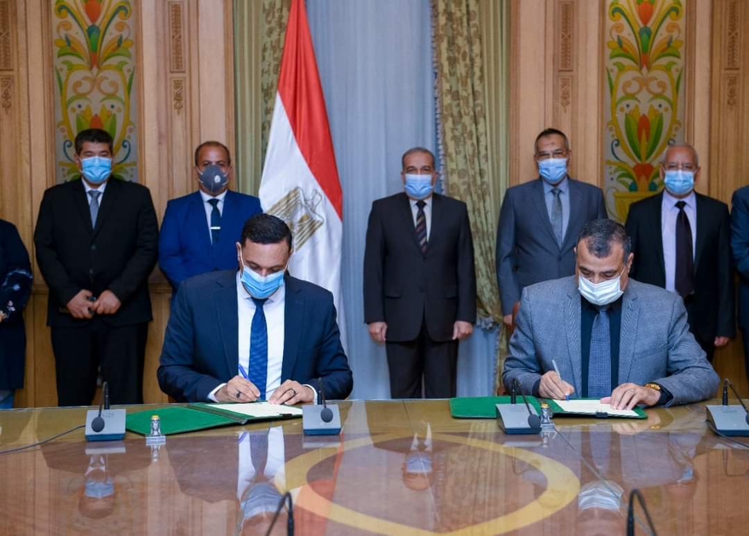 بروتوكول تعاون بين الإنتاج الحربي و”الدقهلية” لتنفيذ مشروعات قومية