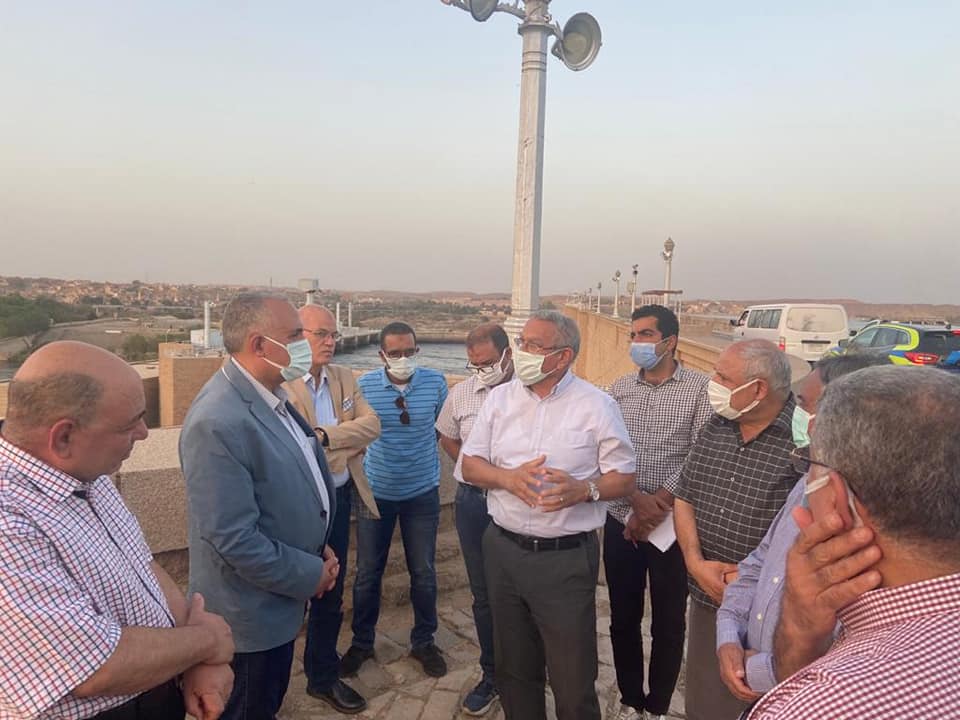 وزير الري: حريصون على متابعة المنشآت المائية بمصر وعلى رأسها السد العالي