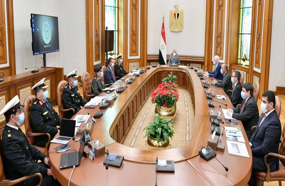 الرئيس السيسي يبحث مع رئيس “لورسن” الألمانية التعاون لتطوير الصناعات البحرية