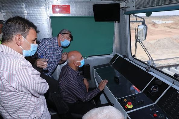 91% نسبة تنفيذ الأعمال المدنية بمشروع القطار الكهربائى