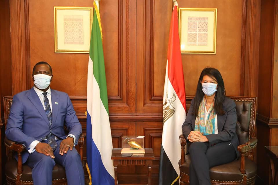 وزيرة التعاون الدولى تبحث العلاقات الاقتصادية المشتركة بين مصر وسيراليون
