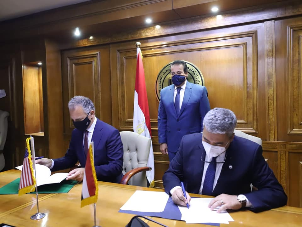 تجديد اتفاقية التعاون العلمى والتكنولوجى بين مصر والولايات المتحدة الأمريكية