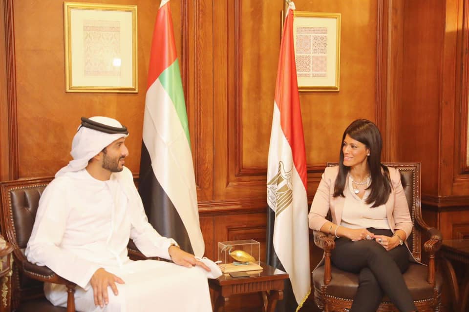 وزيرة التعاون الدولى تبحث تعزيز العلاقات مع وزير الاقتصاد الإماراتى وإعادة تفعيل اللجنة العليا المشتركة