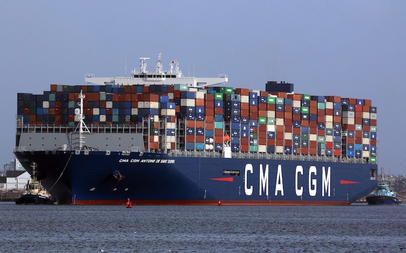 CMA CGM ANTOINE DE SAINT EXUPERY Arrival
