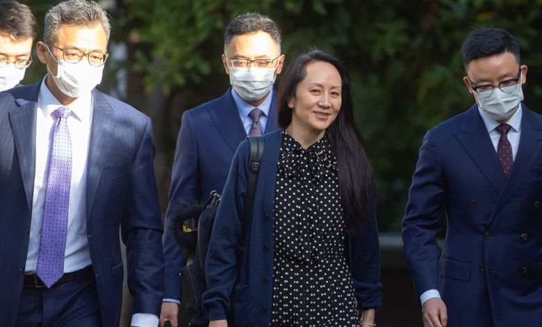 المديرة المالية لـ"هواوي" تستعد لإطلاق سراحها بعد اتفاق مع الولايات المتحدة