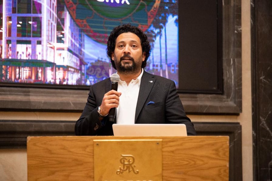 محمود عبد الحليم، رئيس مجلس إدارة شركة "MREC"، والتى تدير القطاع التجارى بمجموعة "كابريول"