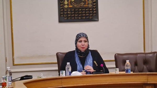 دينا ياقوت رئيس اللجنة العامة لسيدات الأعمال في بيان للاتحاد العام للغرف التجارية