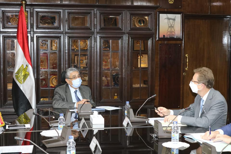 وزير الكهرباء يبحث مع السفير الألمانى الجديد سبل دعم التعاون الحالى والمستقبلى بين البلدين