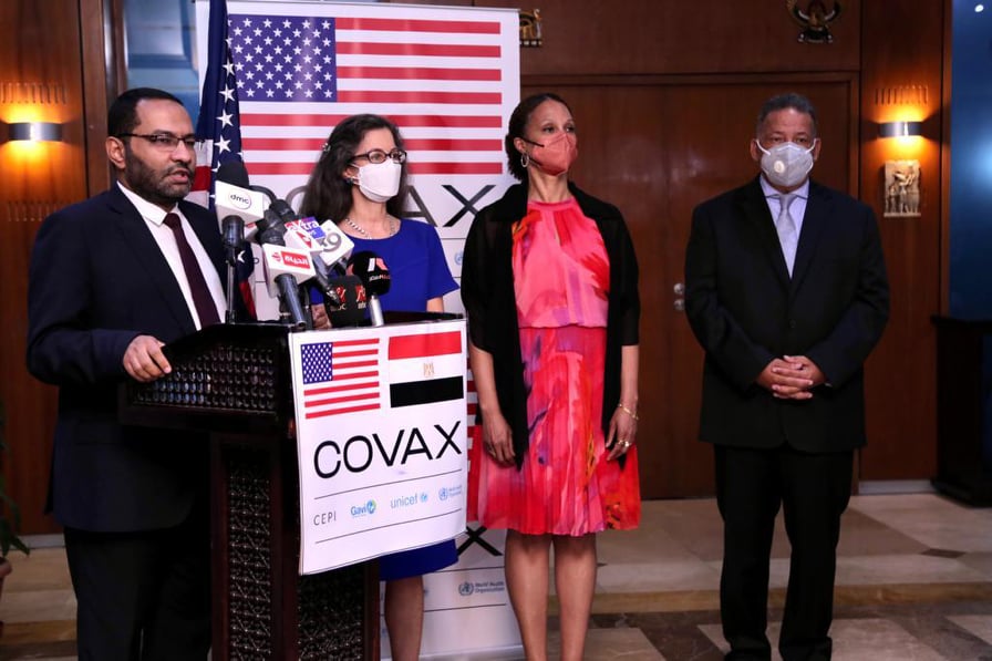 مصر تتلقى 6 ملايين جرعة من لقاح “كورونا” عبر “كوفاكس”