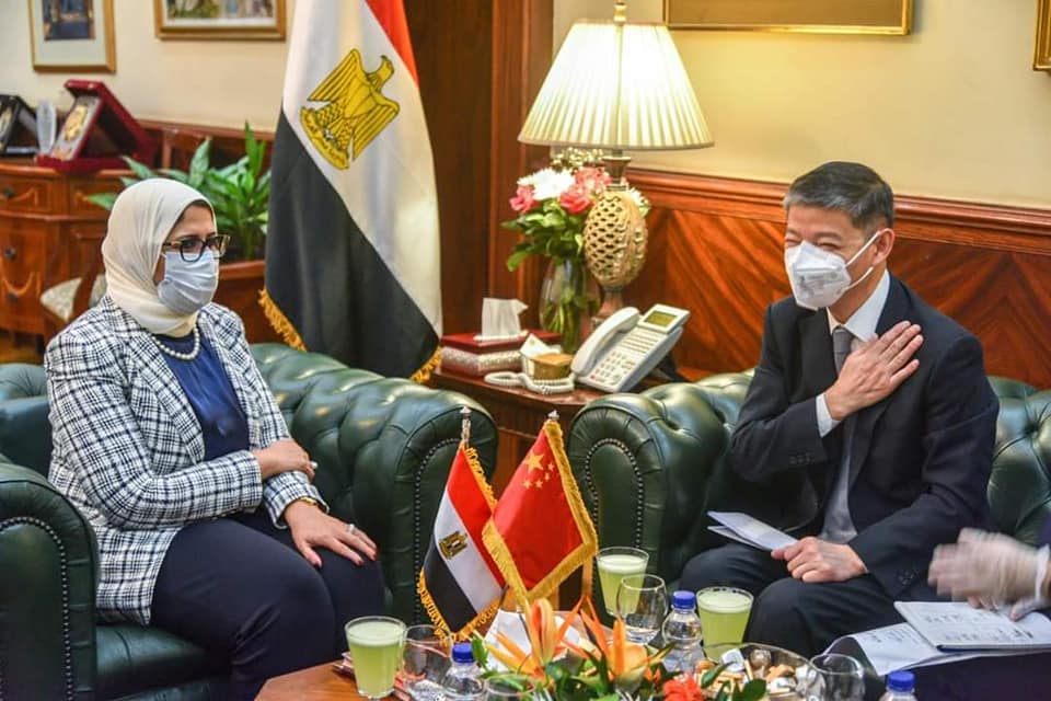 وزيرة الصحة: توسيع آفاق التعاون مع الصين فى إنتاج اللقاحات ونقل تكنولوجيا التصنيع
