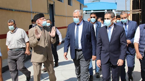 وزير الزراعة ومحافظ الغربية يتفقدان مجزر "شبشير الحصة" تمهيدا لافتتاحه