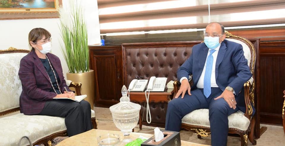 وزير التنمية المحلية يبحث مع المنسق المقيم للأمم المتحدة التعاون فى برنامج "حياة كريمة"