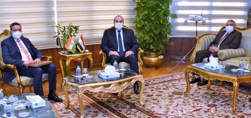 وزير الطيران المدنى: فرص التعاون والاستثمار مع الهند كبيرة