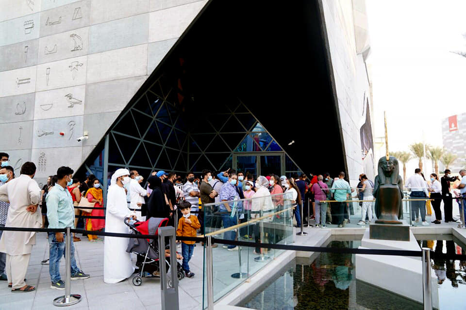 "جامع": 80 ألف زائر للجناح المصرى فى "إكسبو دبى" من مختلف أنحاء العالم