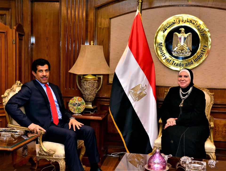 لجنة تجارية مصرية قطرية لمتابعة مشروعات التعاون الثنائى بين البلدين
