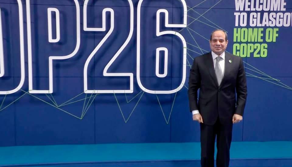 الرئيس السيسى: العمل على مواجهة تغيرات المناخ يعد أمرًا حتميًا لا يحتمل التأجيل