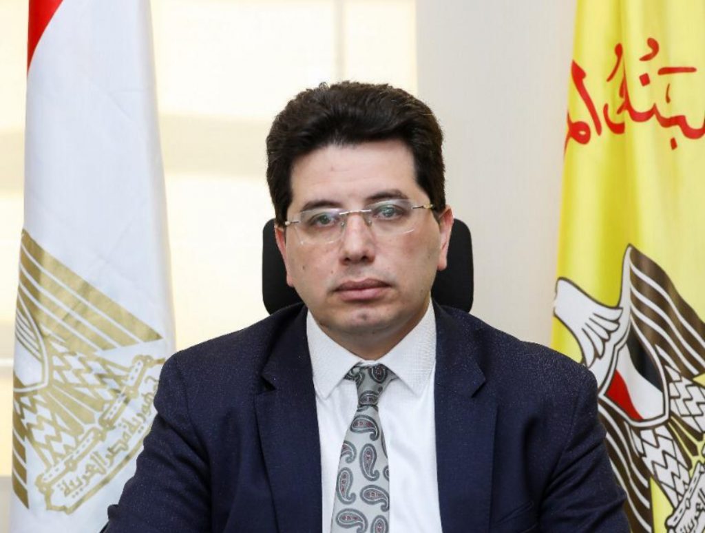 إيهاب نصر وكيل المحافظ المساعد لقطاع العمليات المصرفية ونظم الدفع بالبنك المركزى