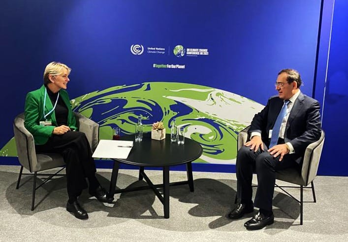 "وزير البترول" يبحث مع وزيرة الطاقة الأمريكية علاقات الشراكة بين البلدين