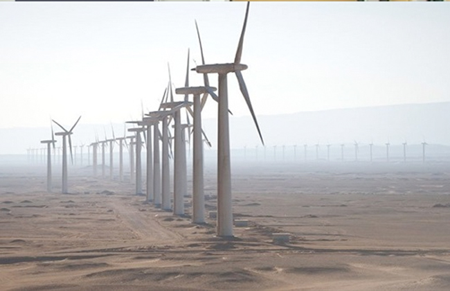 جهود مكثفة لإعادة تشغيل محطة رياح جبل الزيت بعد احتراق محول كهرباء