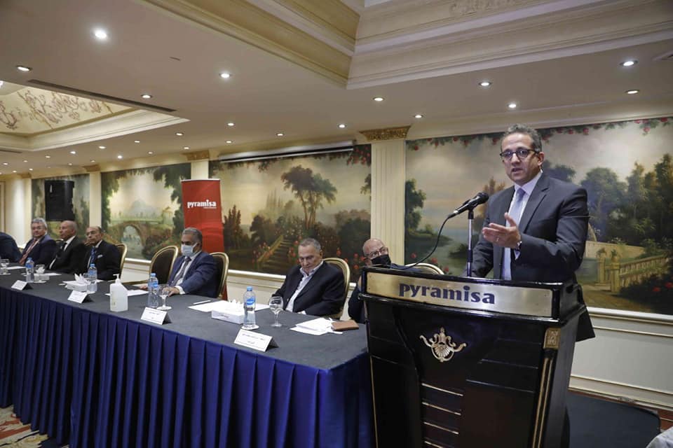 "العنانى" يشارك فى احتفالية الإعلان عن تأسيس المجلس المصرى للشئون السياحية