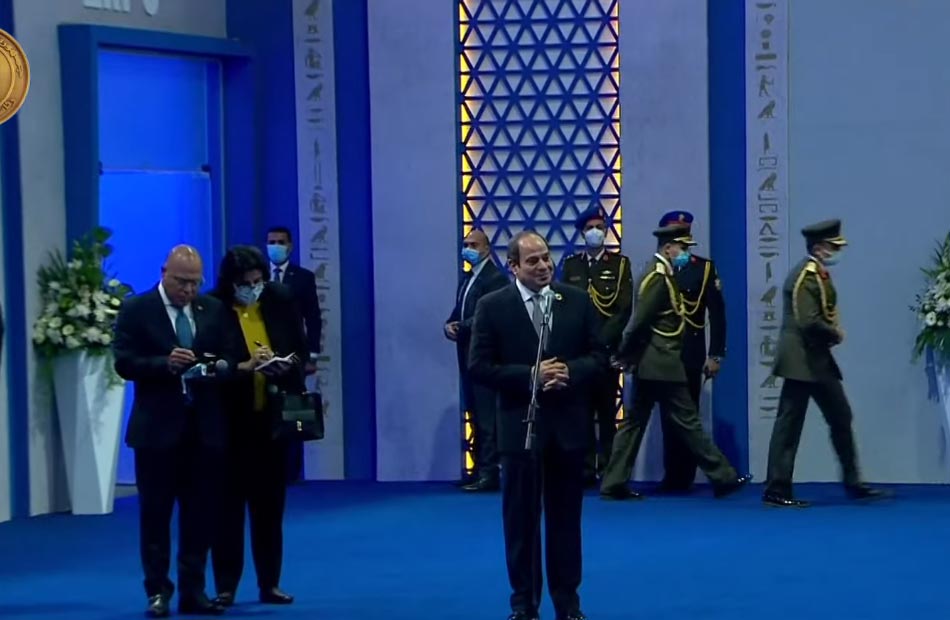 "السيسى" يفتتح معرض "إيديكس 2021" للصناعات العسكرية والدفاعية