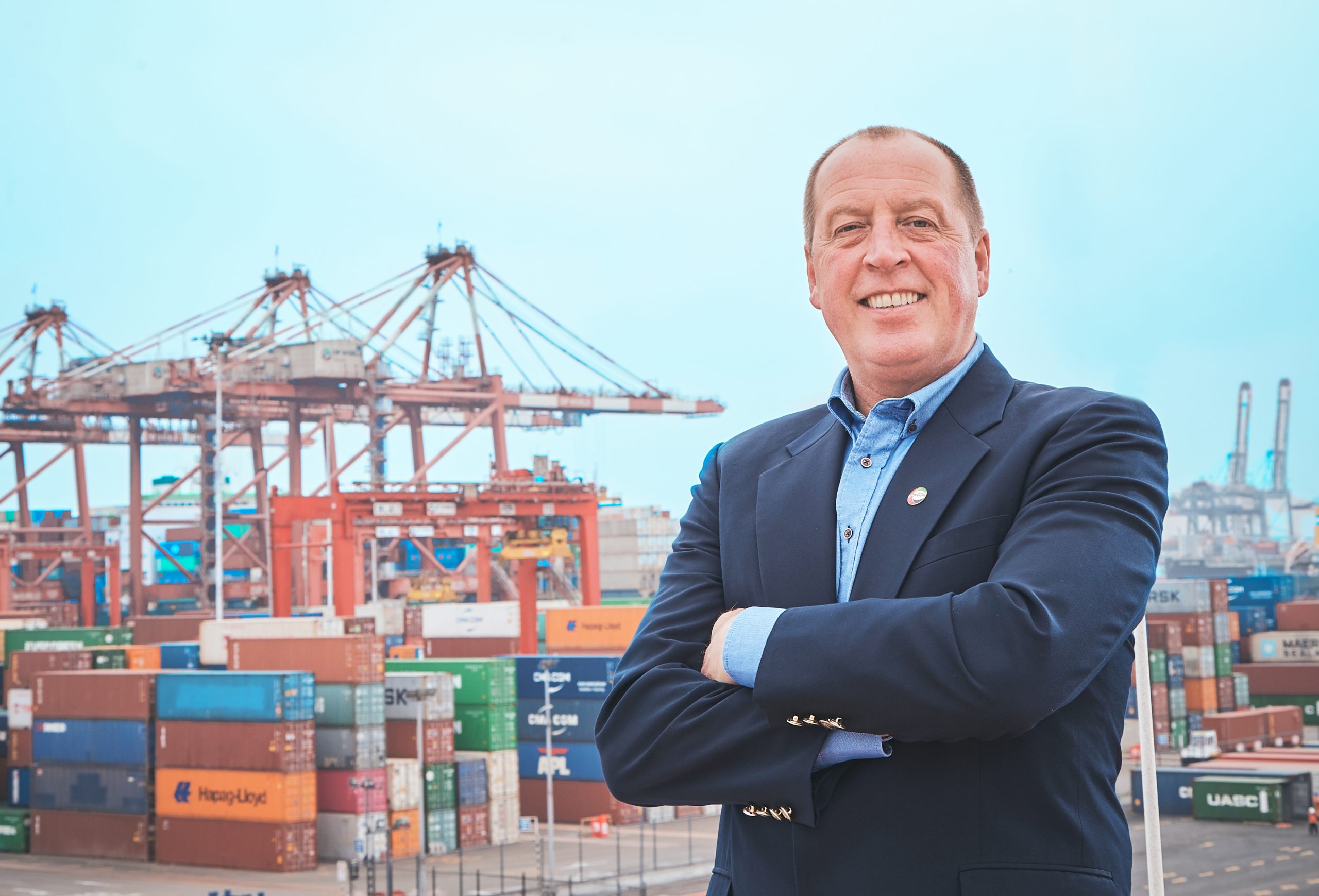 جيرارد فان دن هوفيل الرئيس التنفيذى لشركة موانئ دبى العالمية - المدير العام بمصر