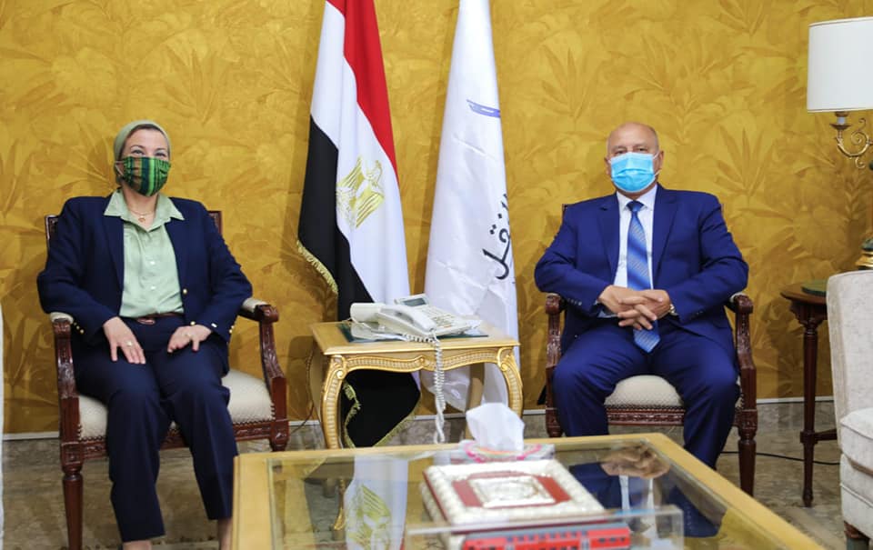 وزيرا النقل والبيئة يبحثان استخدام التقنيات الحديثة لإعادة تدوير مخلفات مترو الأنفاق