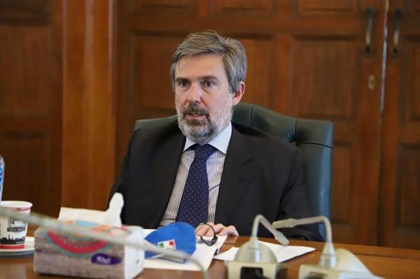 سفير إيطاليا لدي مصر: نعمل على زيادة التبادل التجاري بين البلدين