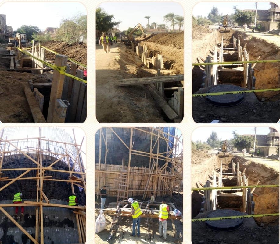 "قطاع الأعمال": شركات المقاولات التابعة تنفذ مشروعات بـ17 مليار جنيه فى "حياة كريمة"