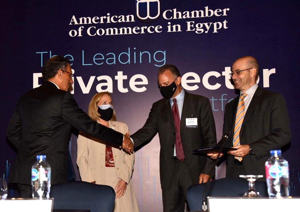 مذكرة تفاهم بين "مشروع تطوير التجارة" و"الغرفة الأمريكية" فى مصر