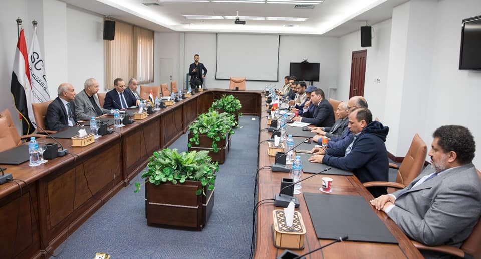 وفد يمنى يتعرف على فرص الاستثمار بالمنطقة الاقتصادية لقناة السويس