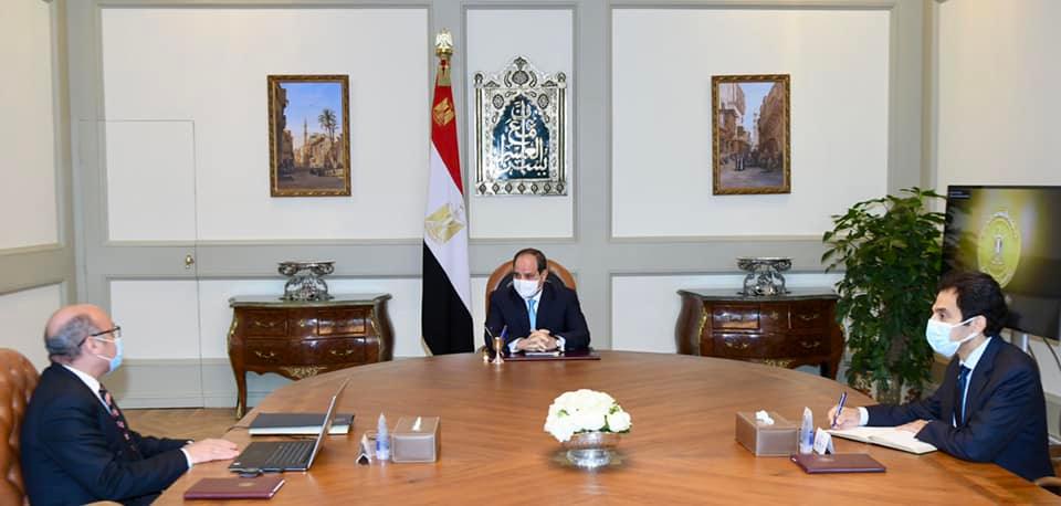 الرئيس السيسى يوجه بتوسع استخدام أحدث الوسائل الإليكترونية والتكنولوجية بمنظومة عمل المحاكم