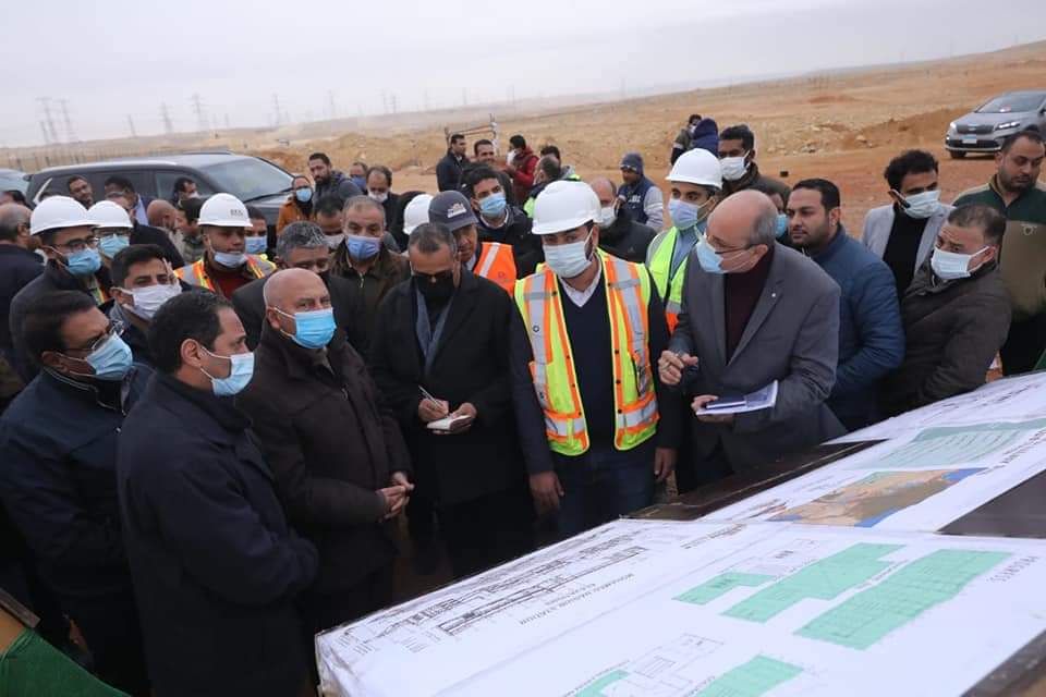 وزير النقل يتابع أعمال تنفيذ مشروع قطار “العين السخنة – العلمين” 