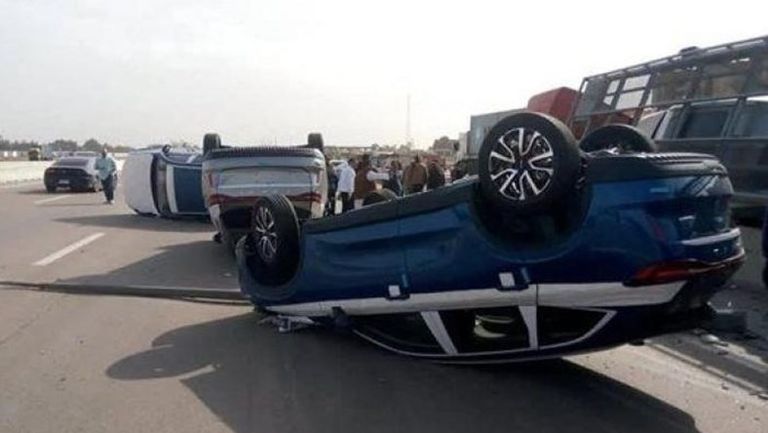 “جى بي غبور أوتو” : اتخاذ الإجراءات القانونية بشأن حادث انقلاب شاحنة تحمل سيارات “هافال” 