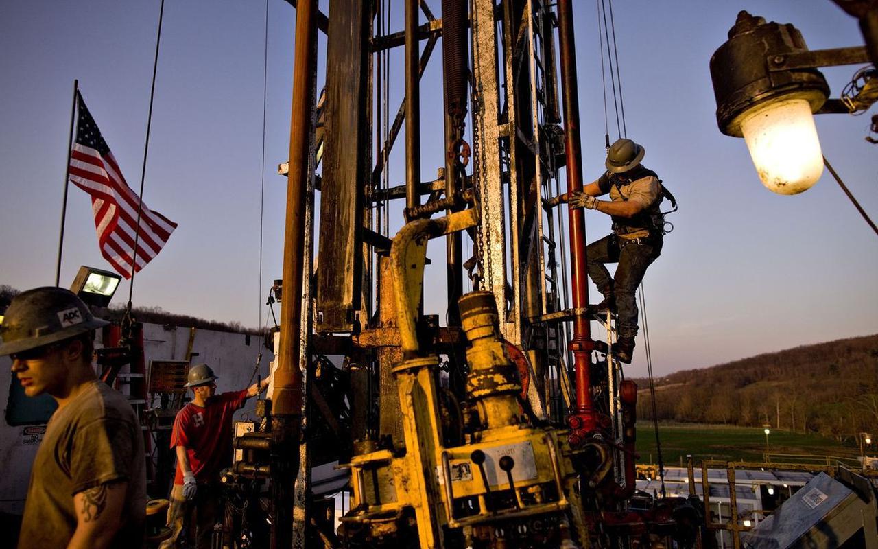 النفط الصخرى فى أمريكا